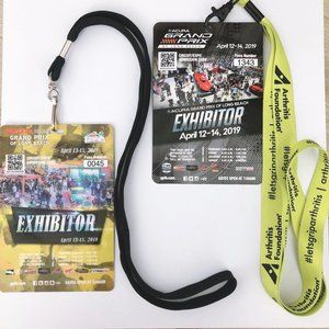 2018 TOYOTA + 2019 ACURA GRAND PRIX Long Beach Badge Collectibles